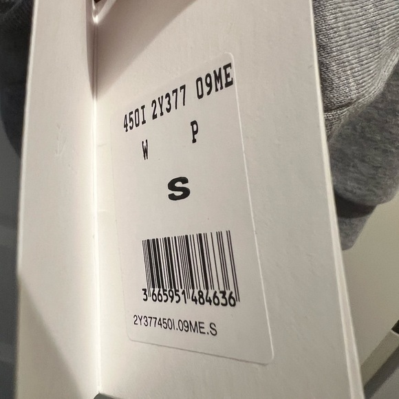 Celine COTTON/CASHMERE TRIOMPHE HOODIE
GREY / OFF WHITE - Picture 5 of 6